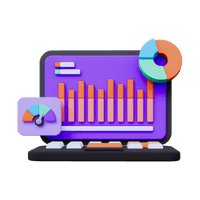 Dashboard UI design showcasing data visualization, charts, and interactive widgets for analytics