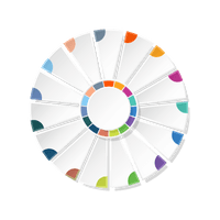 Infographic design showcasing visual data representation, charts, icons, and informative graphics