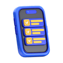 Illustration representing iOS app development services for iPhone and iPad applications