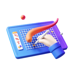 Illustration showing the design and prototyping phase of the software development lifecycle