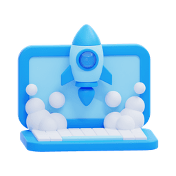 Illustration showing testing, quality assurance, and launch phase of software development