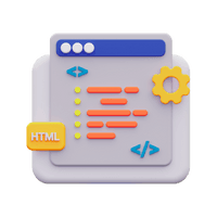 Web panel interface showing clean code structure, dashboard layout, and backend management features