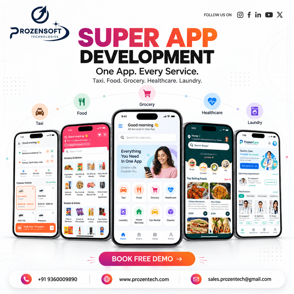 Super App Development – Build an All-in-One Digital Platform for Modern Businesses