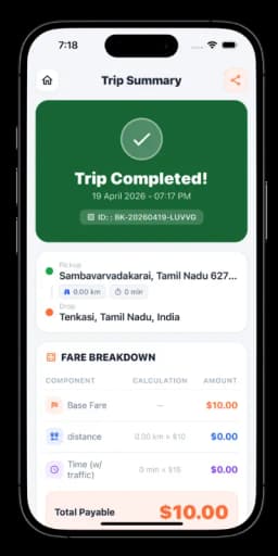 customer screen